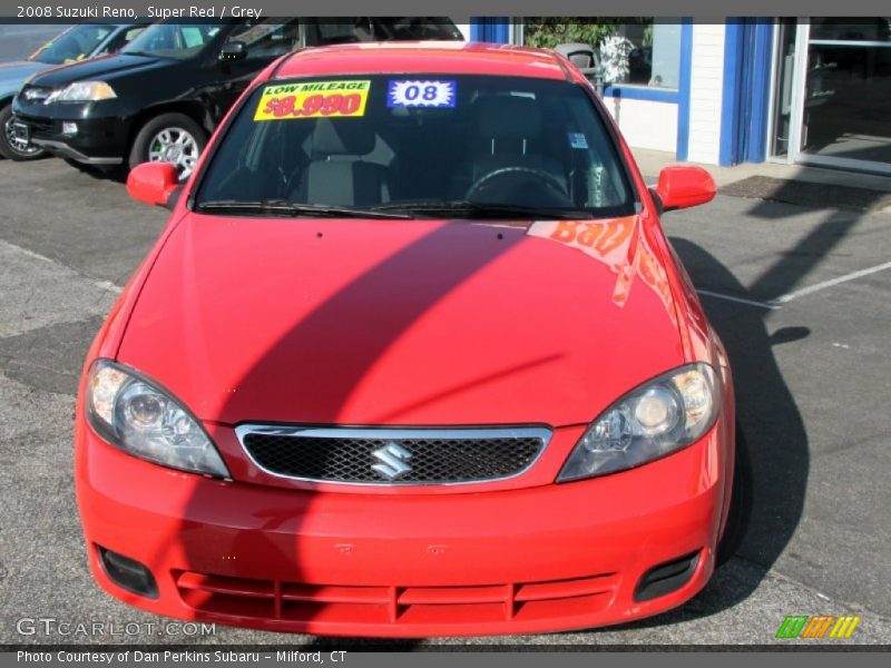 Super Red / Grey 2008 Suzuki Reno