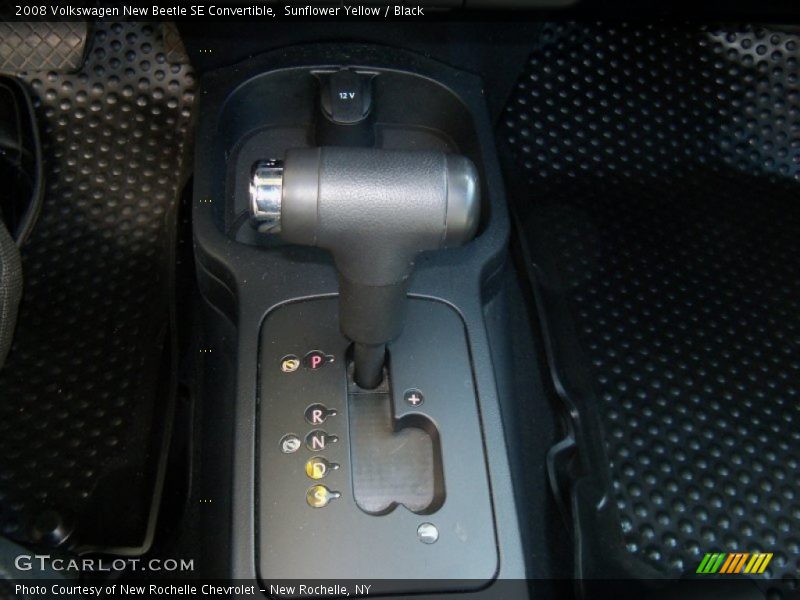 Sunflower Yellow / Black 2008 Volkswagen New Beetle SE Convertible