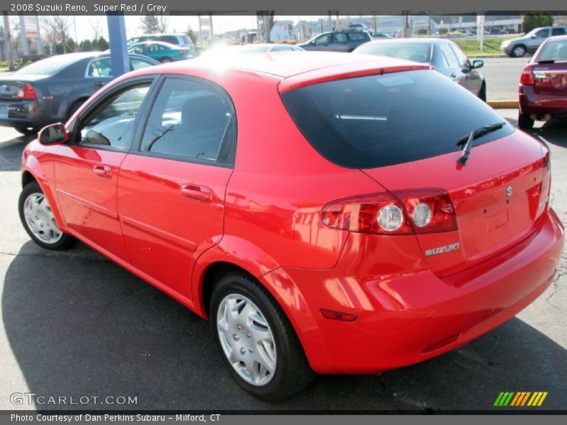 Super Red / Grey 2008 Suzuki Reno