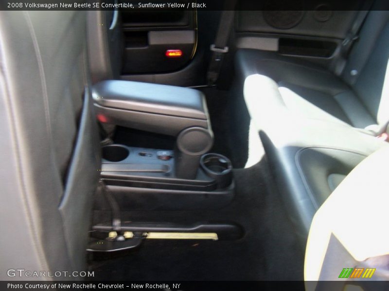 Sunflower Yellow / Black 2008 Volkswagen New Beetle SE Convertible