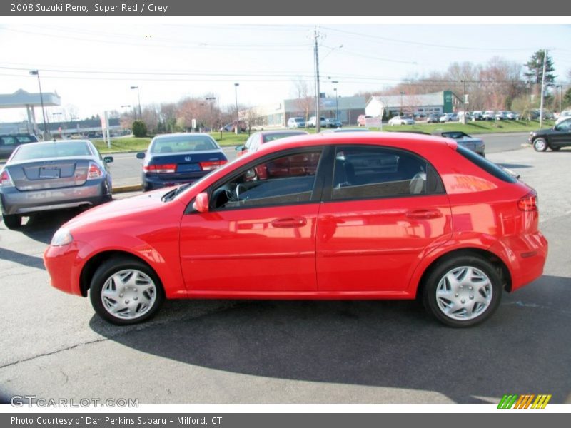 Super Red / Grey 2008 Suzuki Reno