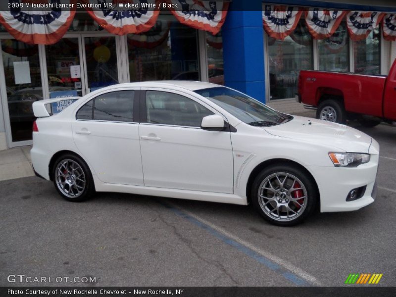  2008 Lancer Evolution MR Wicked White