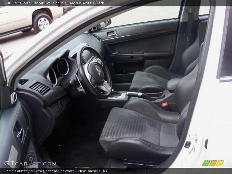  2008 Lancer Evolution MR Black Interior