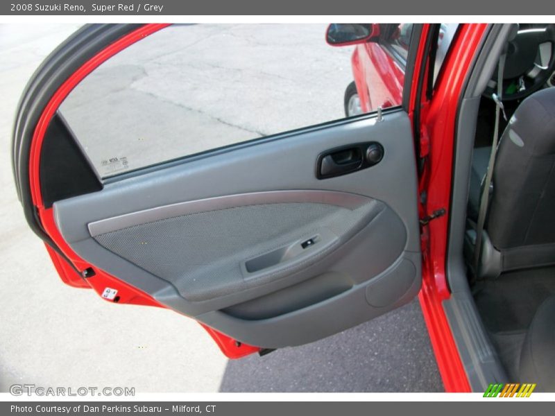 Super Red / Grey 2008 Suzuki Reno