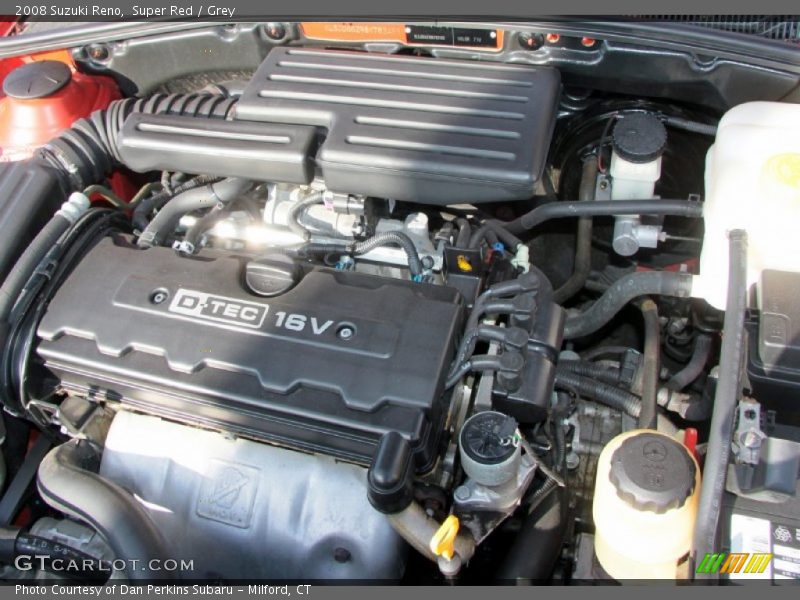 Super Red / Grey 2008 Suzuki Reno