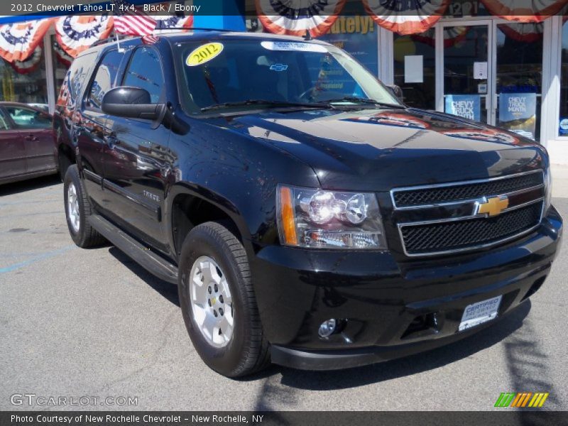 Black / Ebony 2012 Chevrolet Tahoe LT 4x4