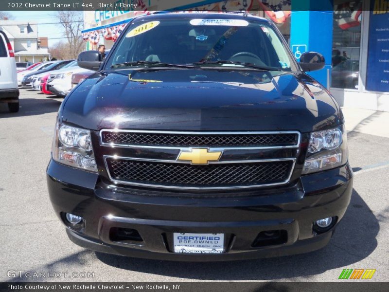 Black / Ebony 2012 Chevrolet Tahoe LT 4x4