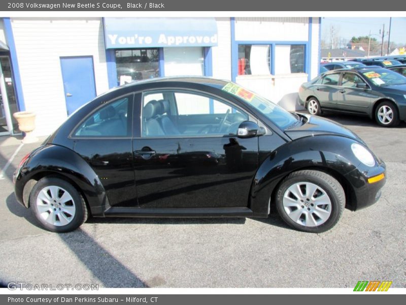 Black / Black 2008 Volkswagen New Beetle S Coupe