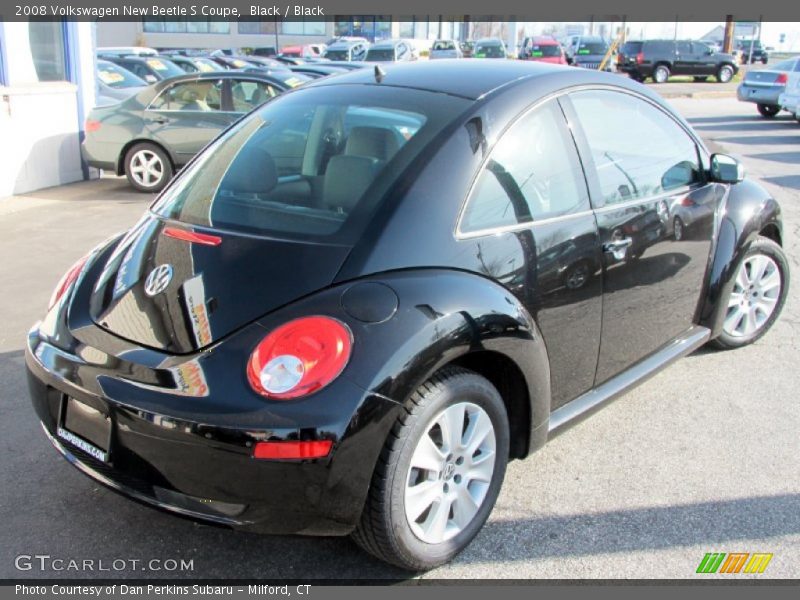 Black / Black 2008 Volkswagen New Beetle S Coupe