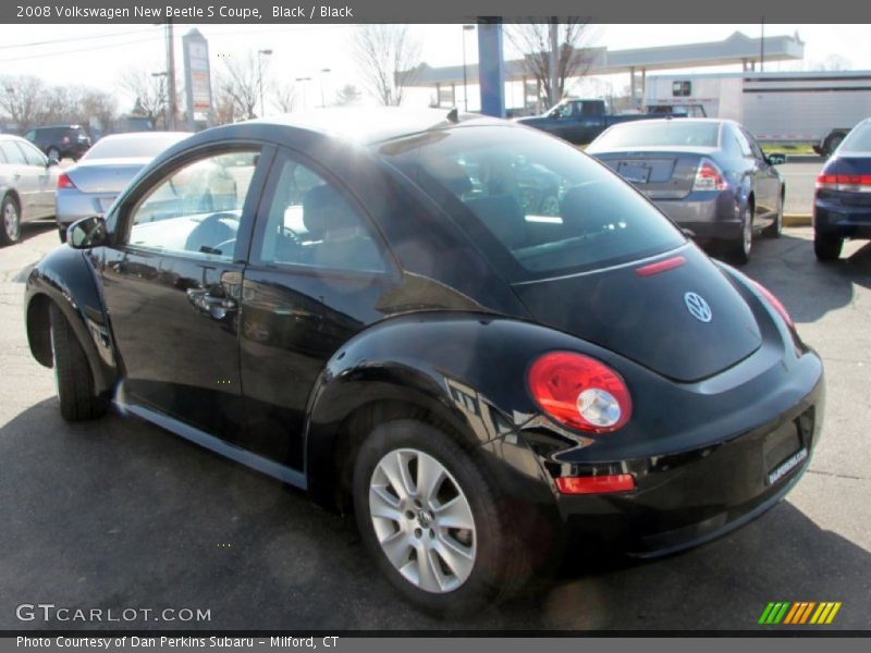Black / Black 2008 Volkswagen New Beetle S Coupe