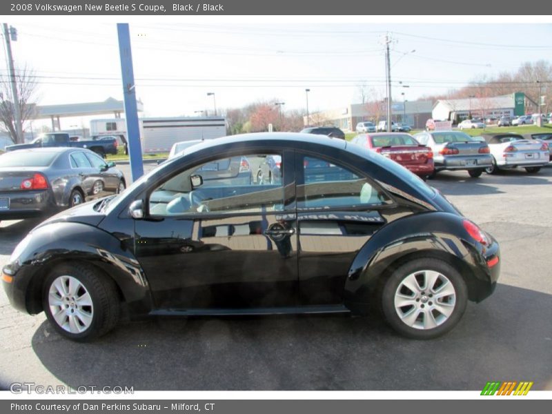 Black / Black 2008 Volkswagen New Beetle S Coupe