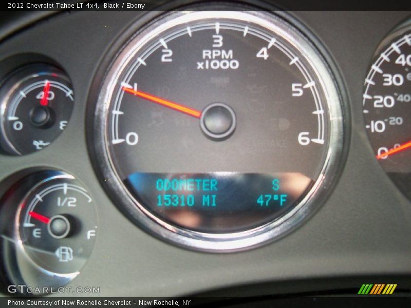 Black / Ebony 2012 Chevrolet Tahoe LT 4x4