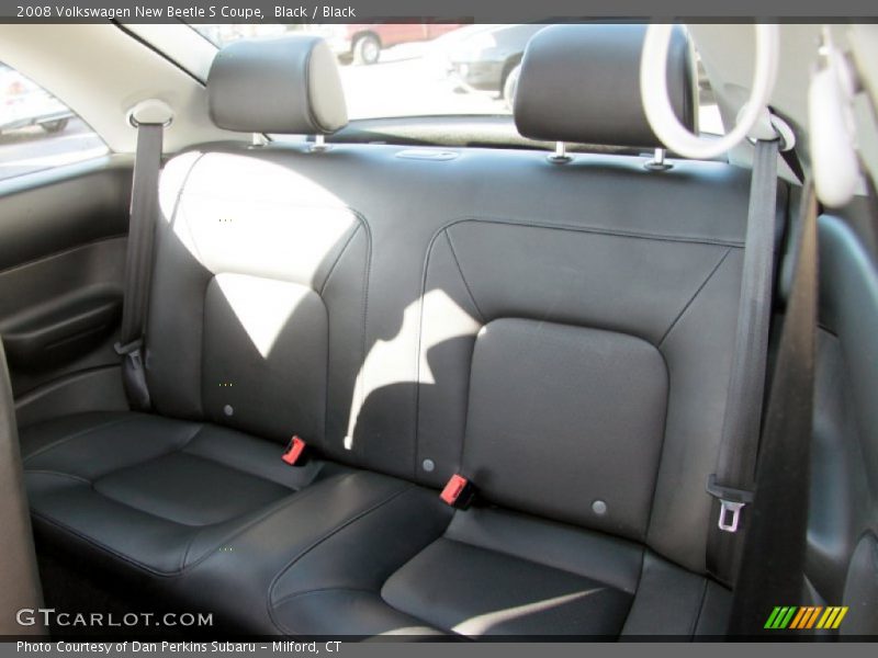 Black / Black 2008 Volkswagen New Beetle S Coupe