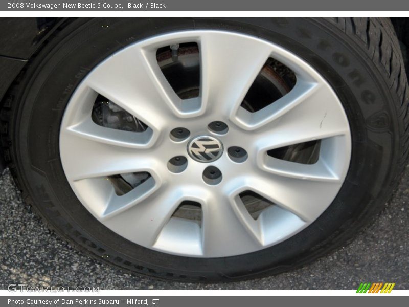 Black / Black 2008 Volkswagen New Beetle S Coupe