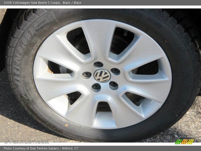 Black / Black 2008 Volkswagen New Beetle S Coupe