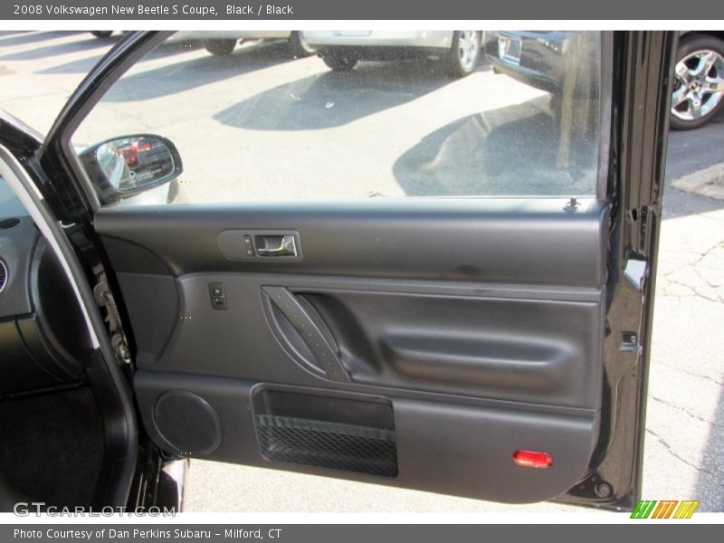 Black / Black 2008 Volkswagen New Beetle S Coupe
