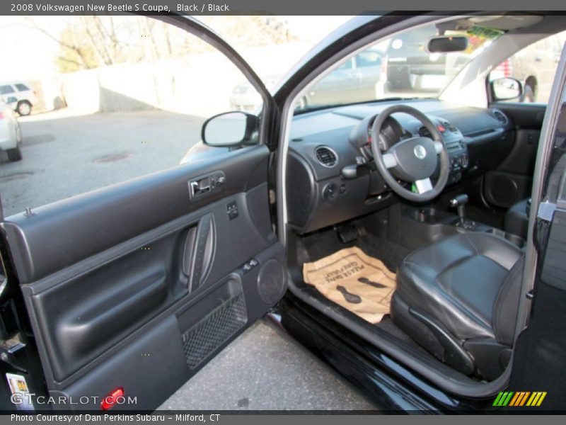 Black / Black 2008 Volkswagen New Beetle S Coupe