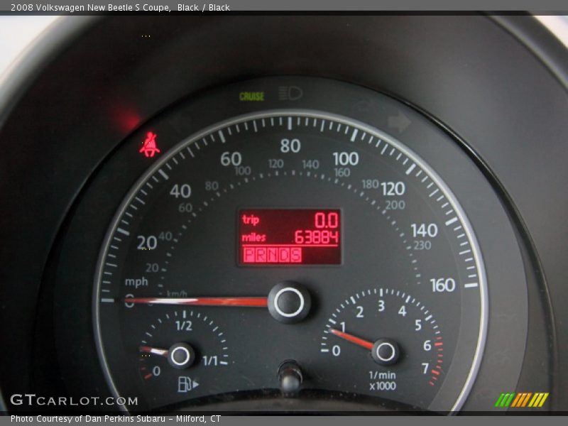 Black / Black 2008 Volkswagen New Beetle S Coupe