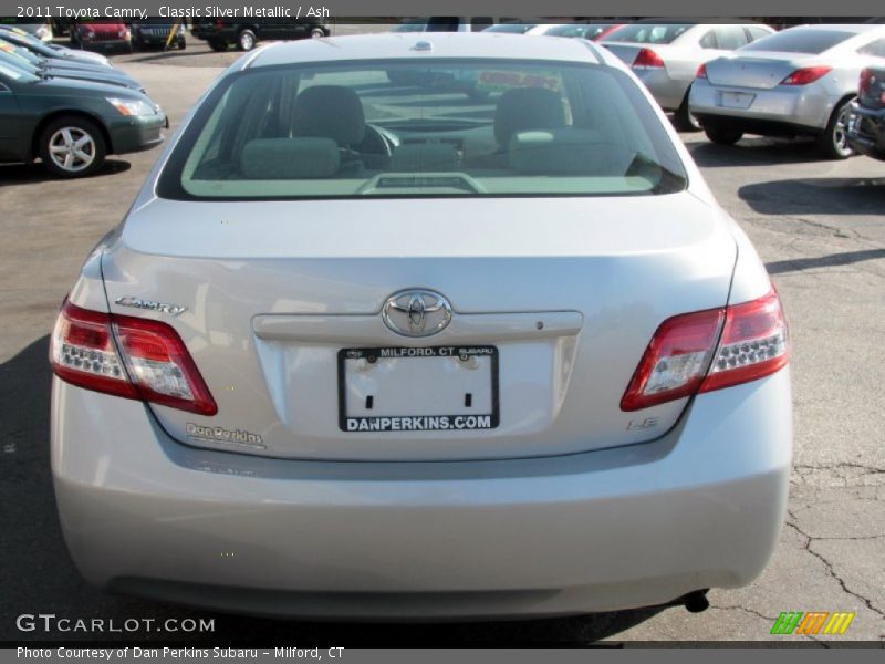 Classic Silver Metallic / Ash 2011 Toyota Camry
