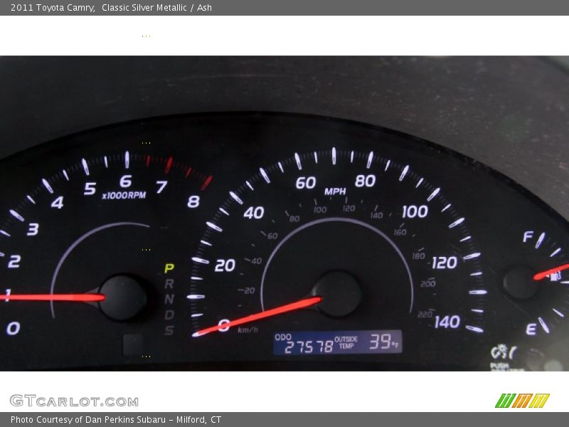 Classic Silver Metallic / Ash 2011 Toyota Camry