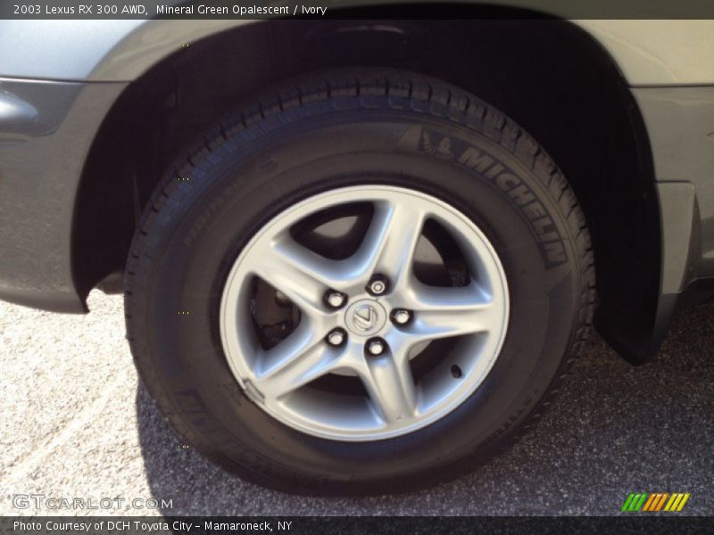 Mineral Green Opalescent / Ivory 2003 Lexus RX 300 AWD