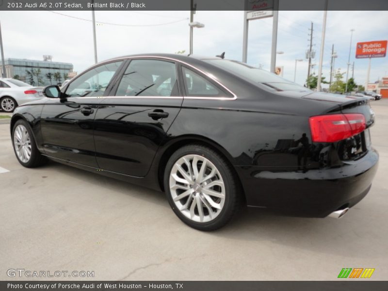 Brilliant Black / Black 2012 Audi A6 2.0T Sedan