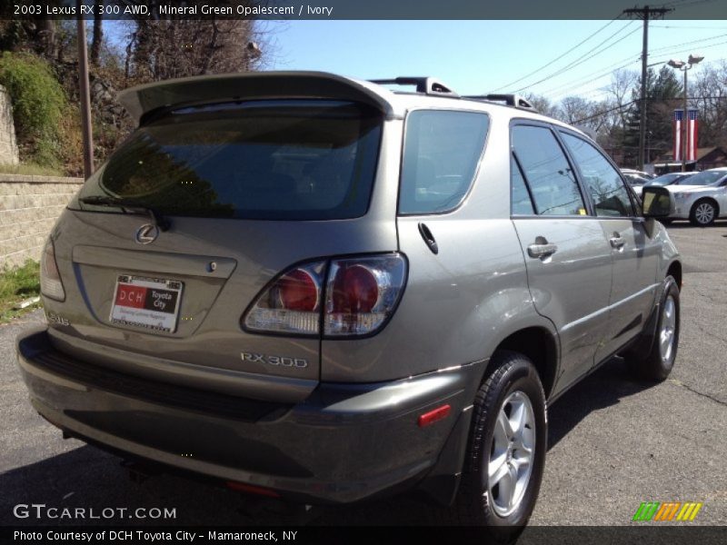 Mineral Green Opalescent / Ivory 2003 Lexus RX 300 AWD