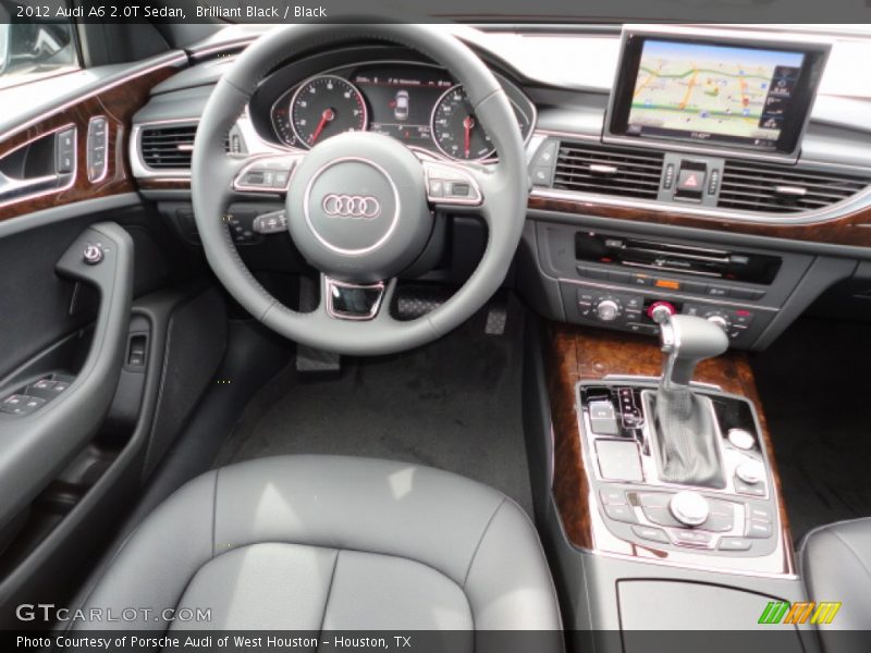Brilliant Black / Black 2012 Audi A6 2.0T Sedan