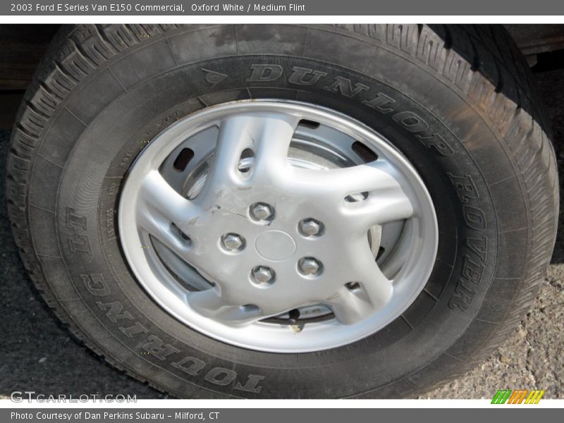 Oxford White / Medium Flint 2003 Ford E Series Van E150 Commercial
