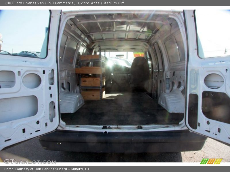 Oxford White / Medium Flint 2003 Ford E Series Van E150 Commercial