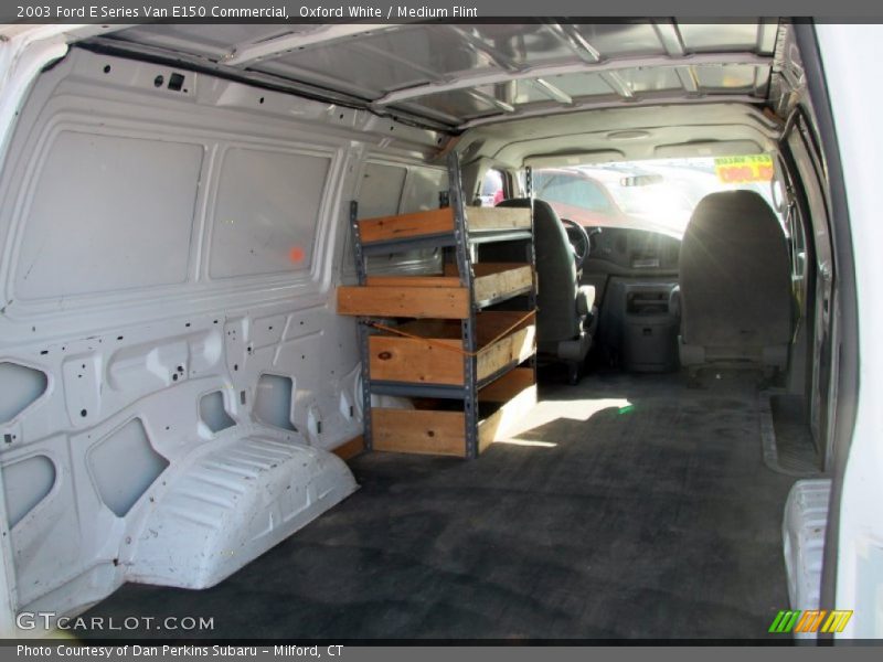 Oxford White / Medium Flint 2003 Ford E Series Van E150 Commercial