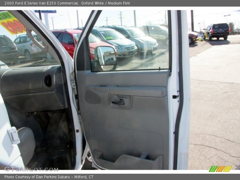 Oxford White / Medium Flint 2003 Ford E Series Van E150 Commercial