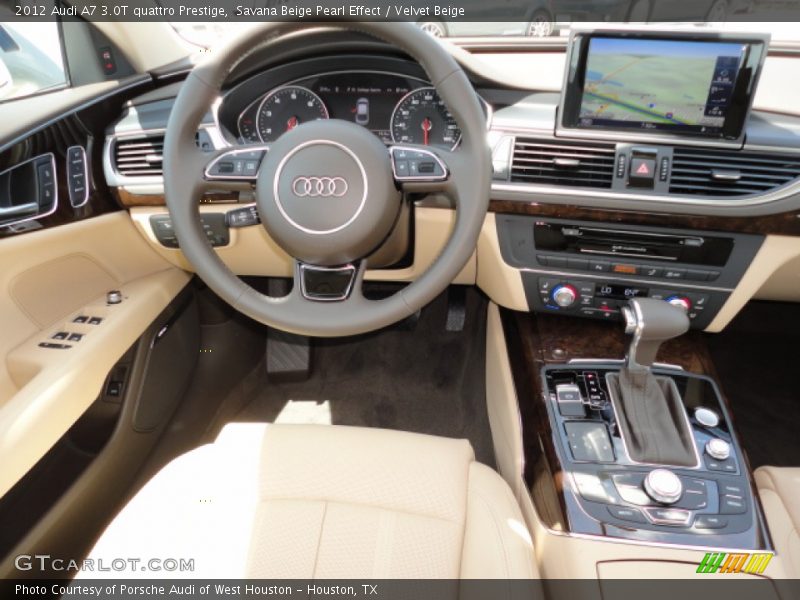 Dashboard of 2012 A7 3.0T quattro Prestige