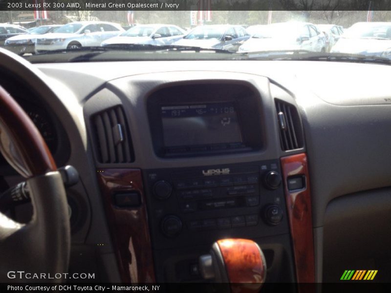 Mineral Green Opalescent / Ivory 2003 Lexus RX 300 AWD