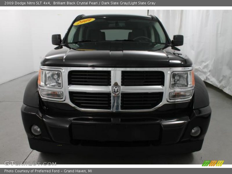 Brilliant Black Crystal Pearl / Dark Slate Gray/Light Slate Gray 2009 Dodge Nitro SLT 4x4