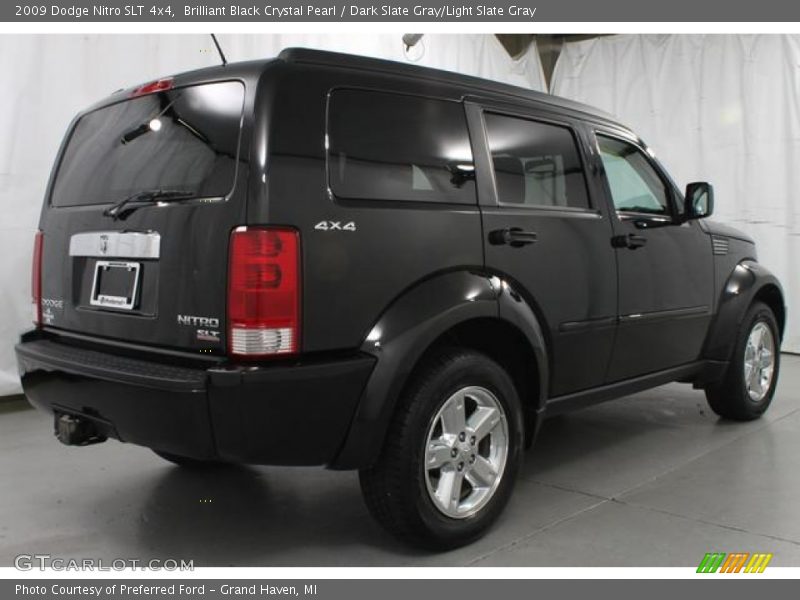 Brilliant Black Crystal Pearl / Dark Slate Gray/Light Slate Gray 2009 Dodge Nitro SLT 4x4