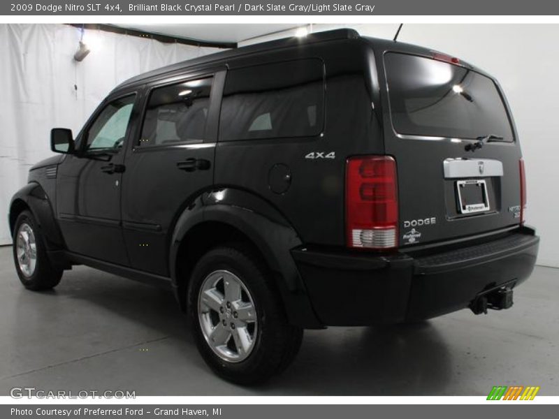 Brilliant Black Crystal Pearl / Dark Slate Gray/Light Slate Gray 2009 Dodge Nitro SLT 4x4