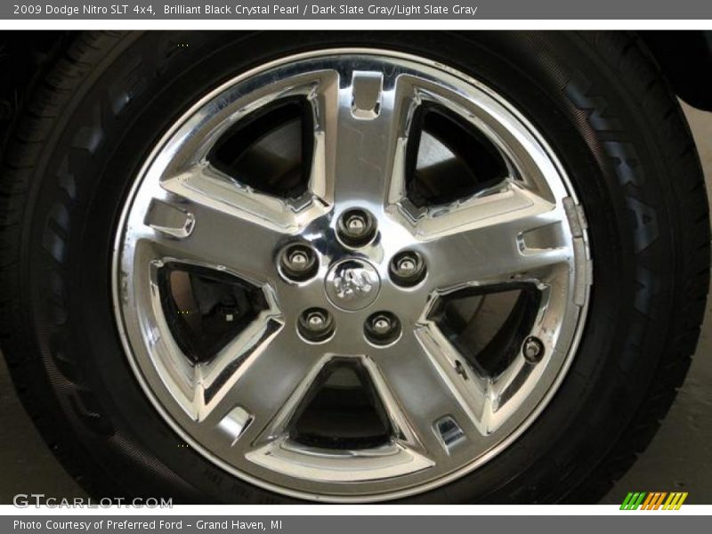 Brilliant Black Crystal Pearl / Dark Slate Gray/Light Slate Gray 2009 Dodge Nitro SLT 4x4