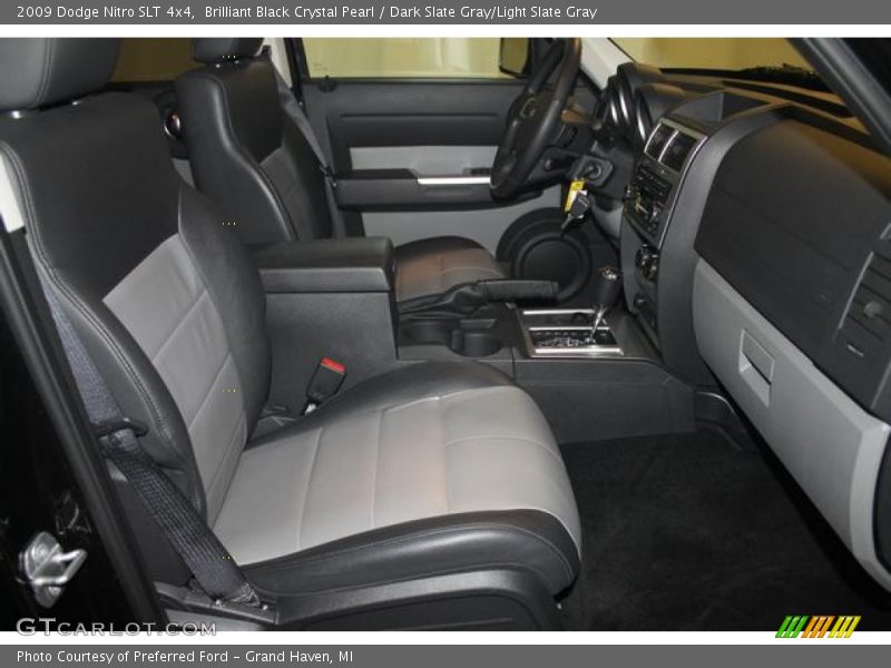 Brilliant Black Crystal Pearl / Dark Slate Gray/Light Slate Gray 2009 Dodge Nitro SLT 4x4