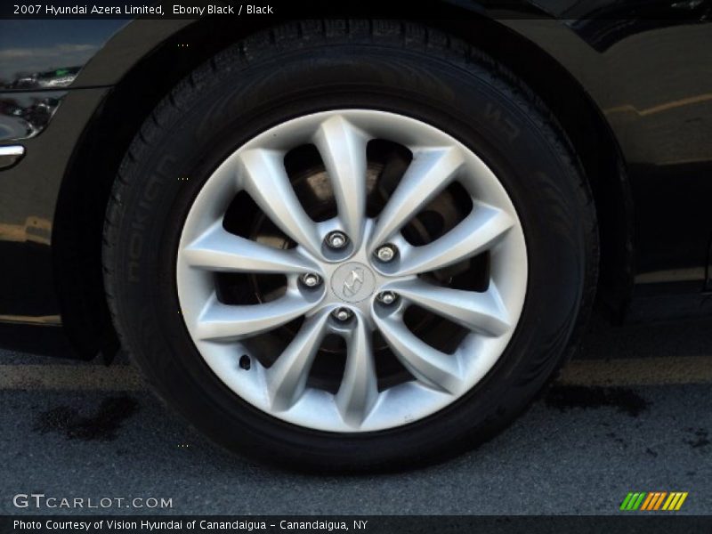 Ebony Black / Black 2007 Hyundai Azera Limited