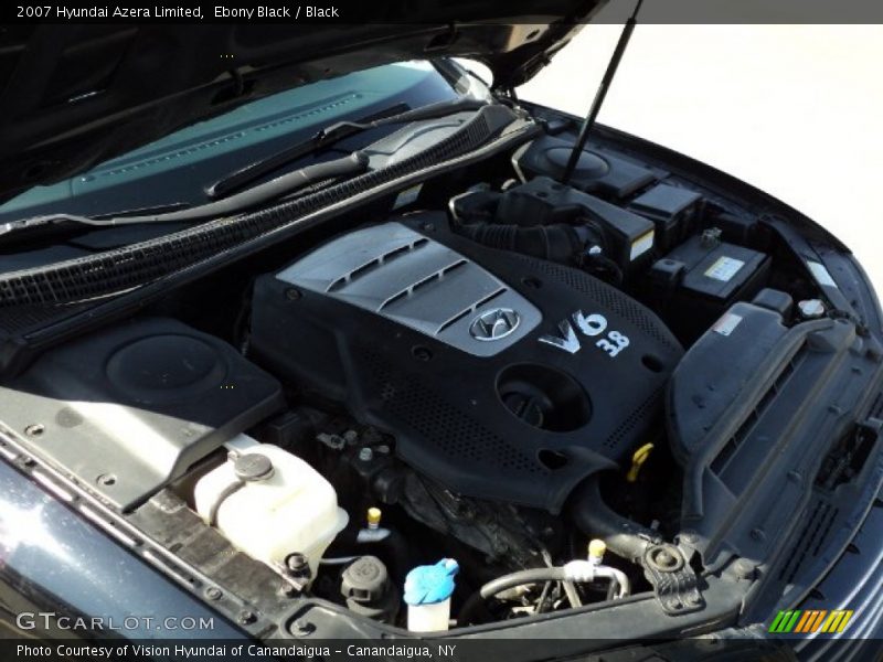 Ebony Black / Black 2007 Hyundai Azera Limited