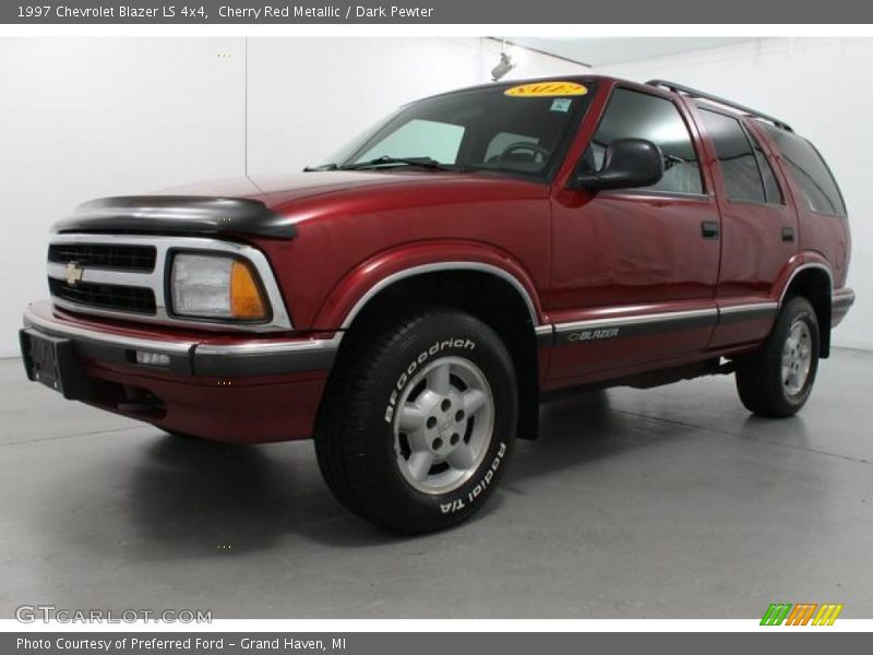 Cherry Red Metallic / Dark Pewter 1997 Chevrolet Blazer LS 4x4