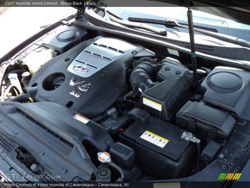 Ebony Black / Black 2007 Hyundai Azera Limited