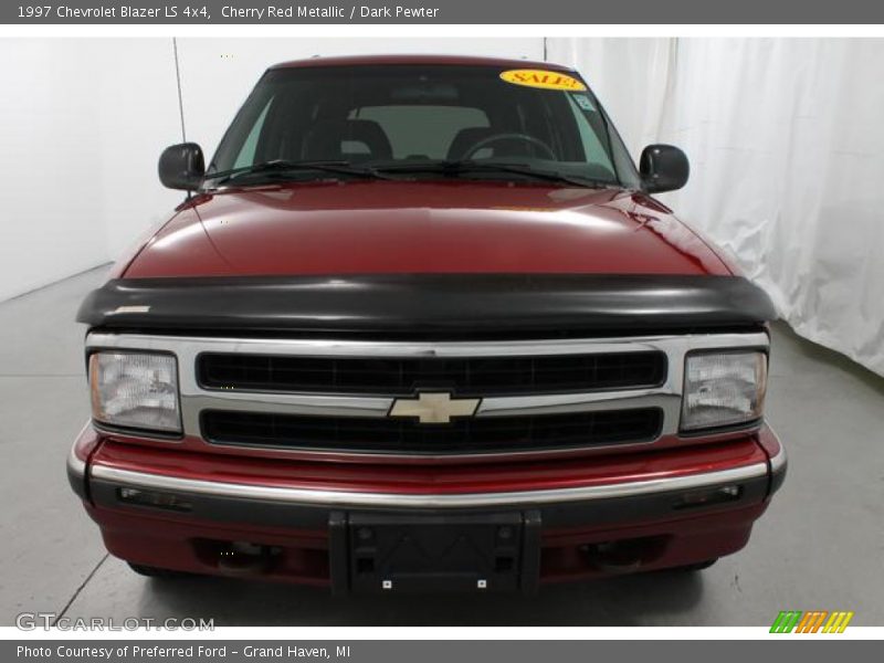Cherry Red Metallic / Dark Pewter 1997 Chevrolet Blazer LS 4x4