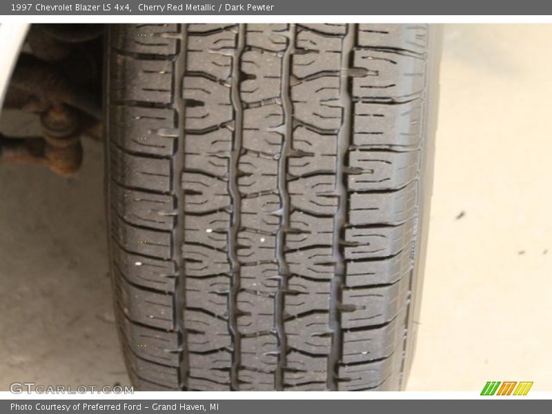 Cherry Red Metallic / Dark Pewter 1997 Chevrolet Blazer LS 4x4