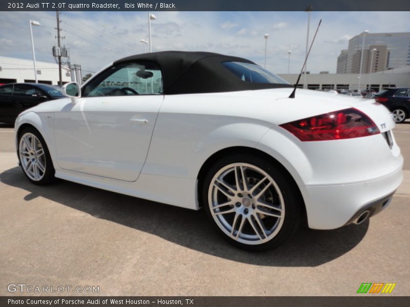 Ibis White / Black 2012 Audi TT 2.0T quattro Roadster