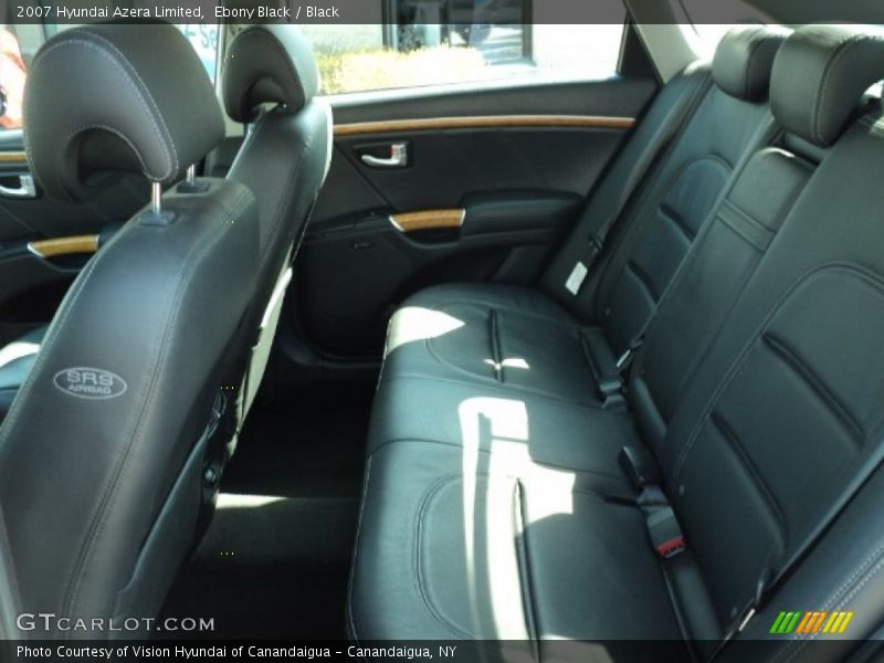 Ebony Black / Black 2007 Hyundai Azera Limited