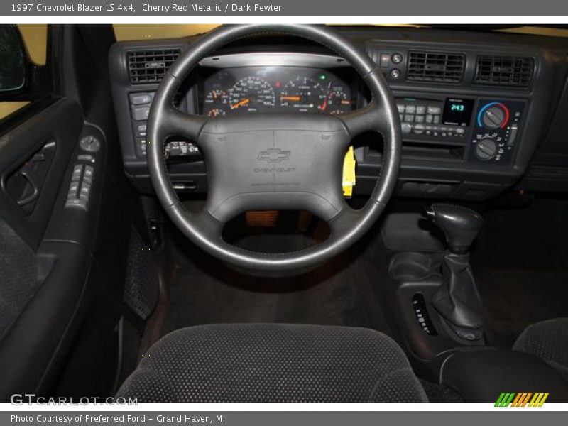Cherry Red Metallic / Dark Pewter 1997 Chevrolet Blazer LS 4x4