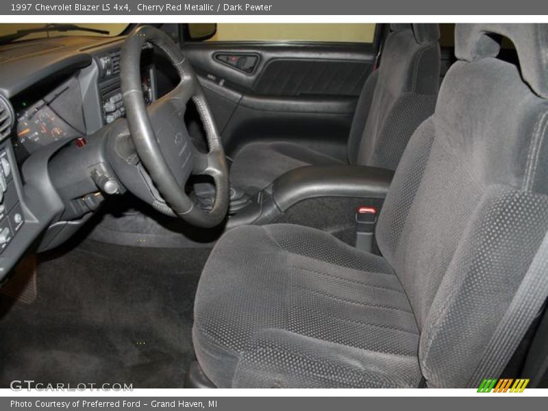 Cherry Red Metallic / Dark Pewter 1997 Chevrolet Blazer LS 4x4