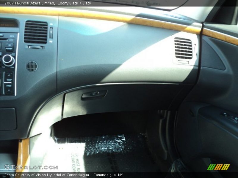 Ebony Black / Black 2007 Hyundai Azera Limited